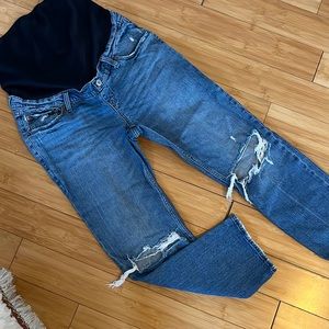 Abercrombie & Fitch Maternity Crop Jeans